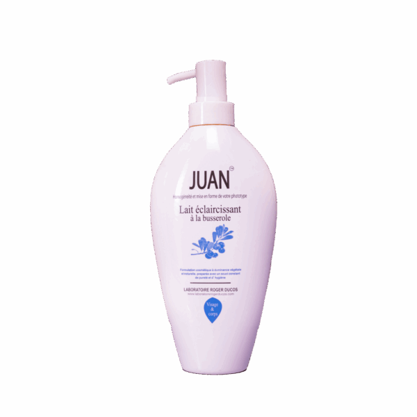 Lait de toilette éclaircissant Juan à la busserole 500ml
