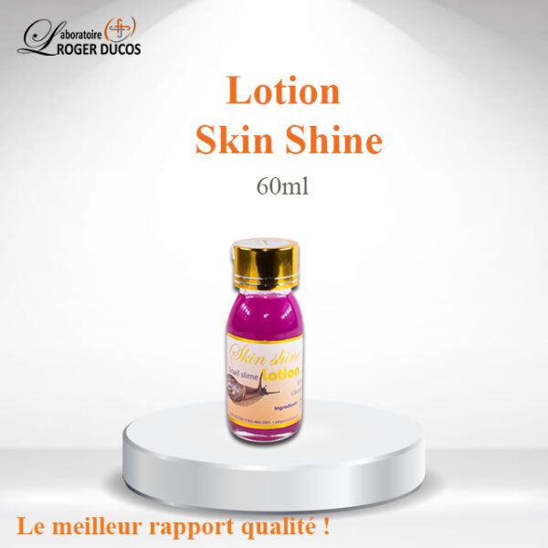 Lotion skin shine