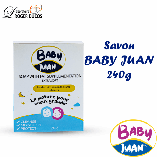 Savon Baby juan bleu 240g