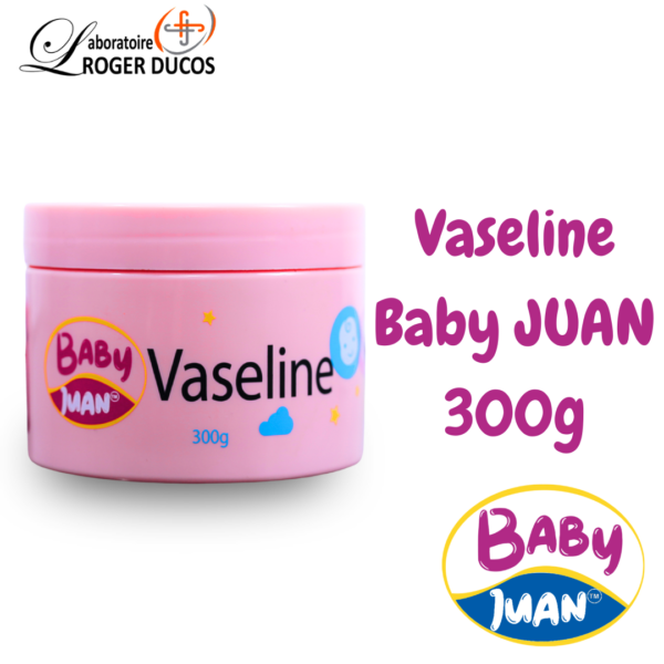 Vaseline Baby juan rose 300g